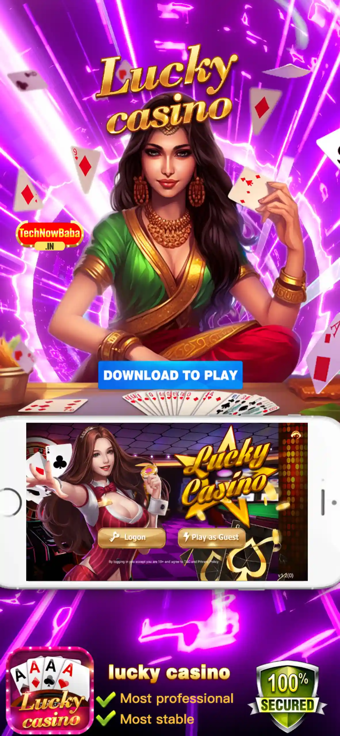 lucky casino App Download Tech Now Baba