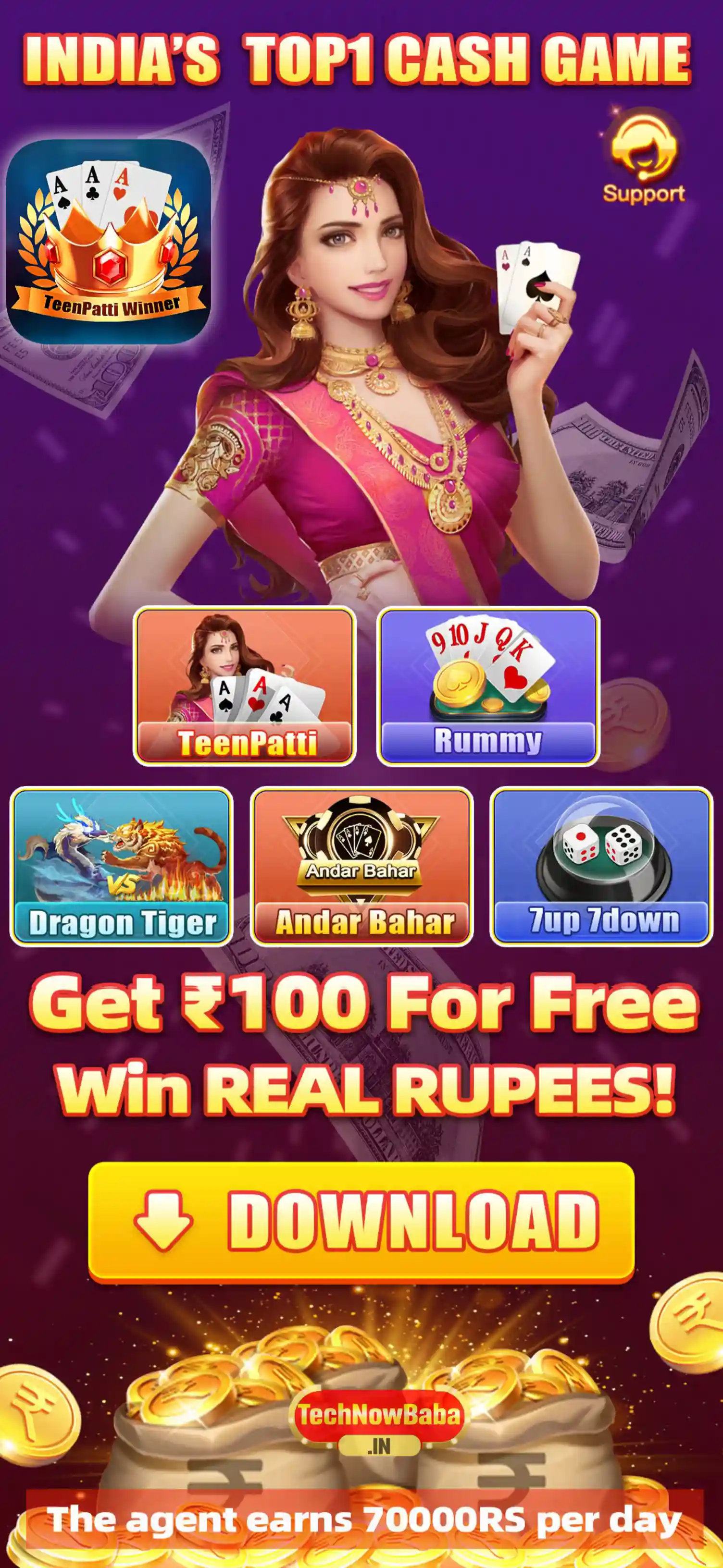 New Teen Winner App Download