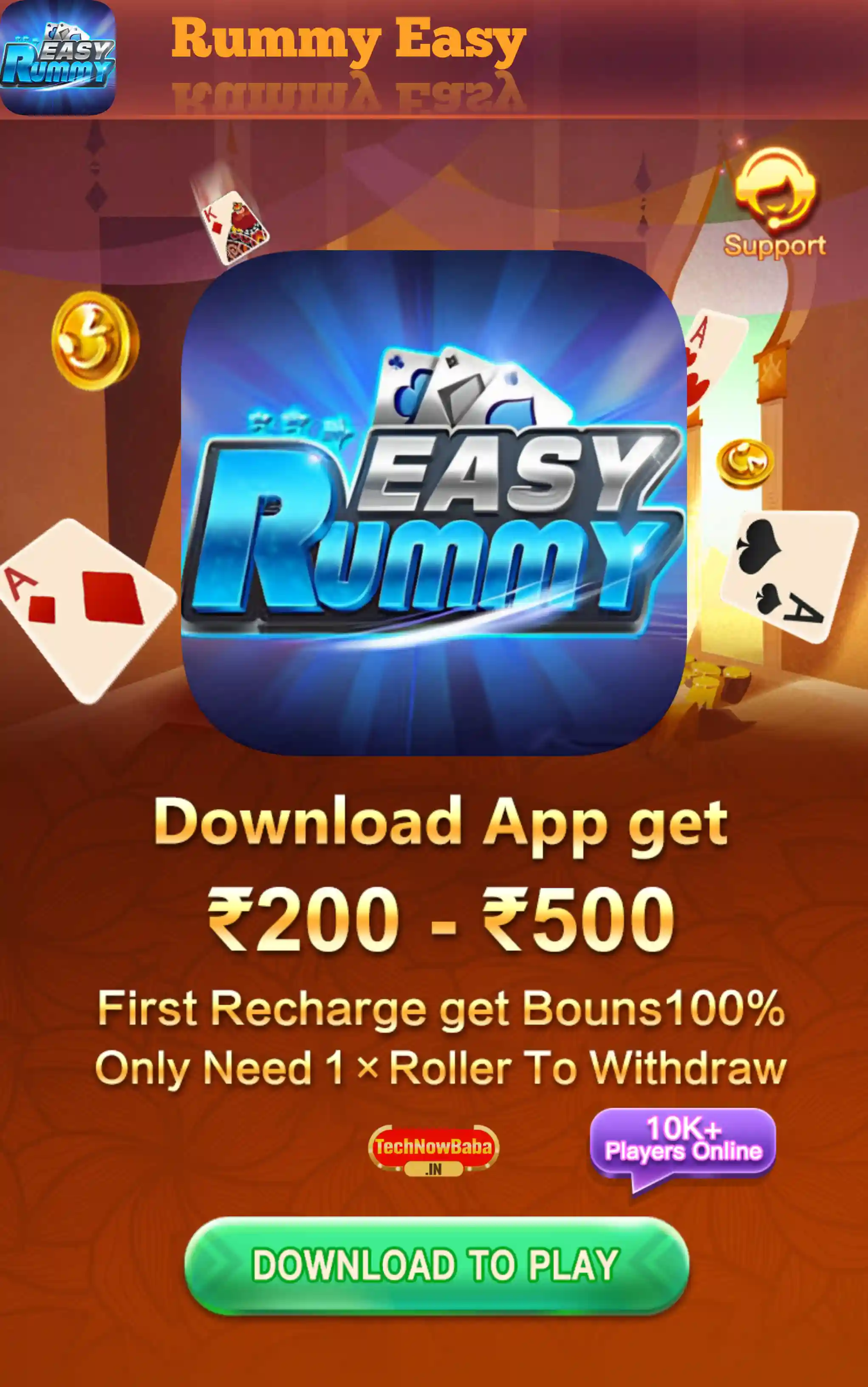 Rummy Easy App Download Tech Now Baba