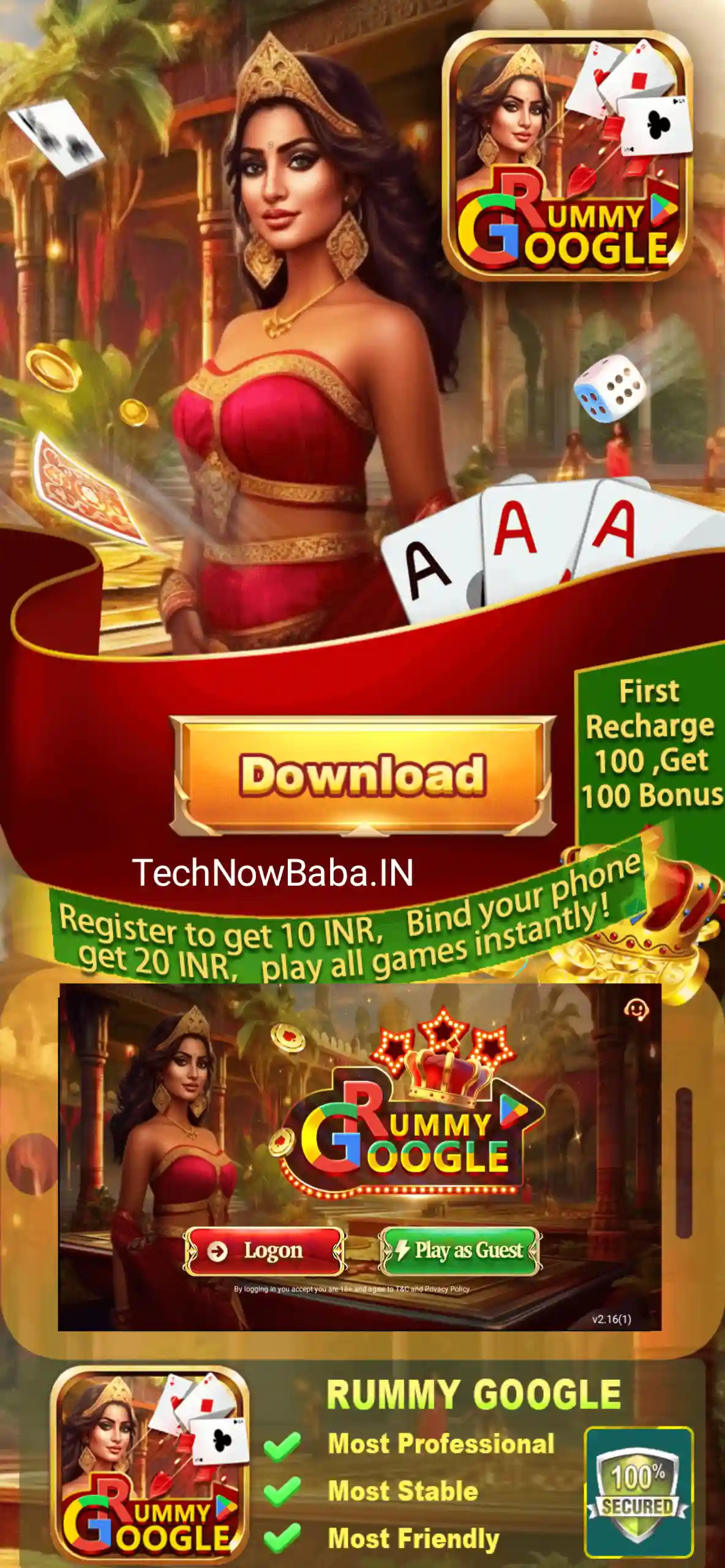 Rummy Google App Download Tech Now Baba