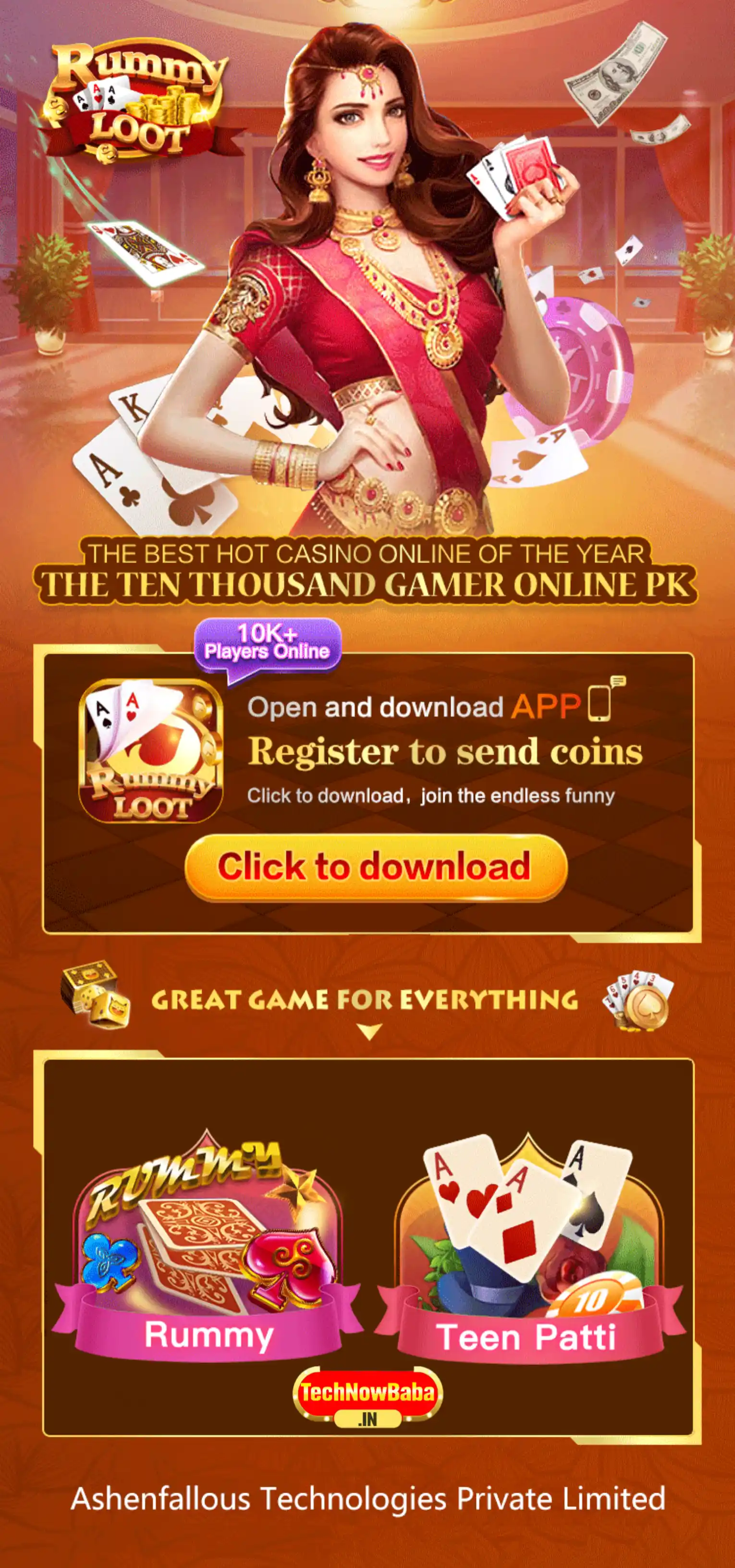 Rummy loot App Download Tech Now Baba