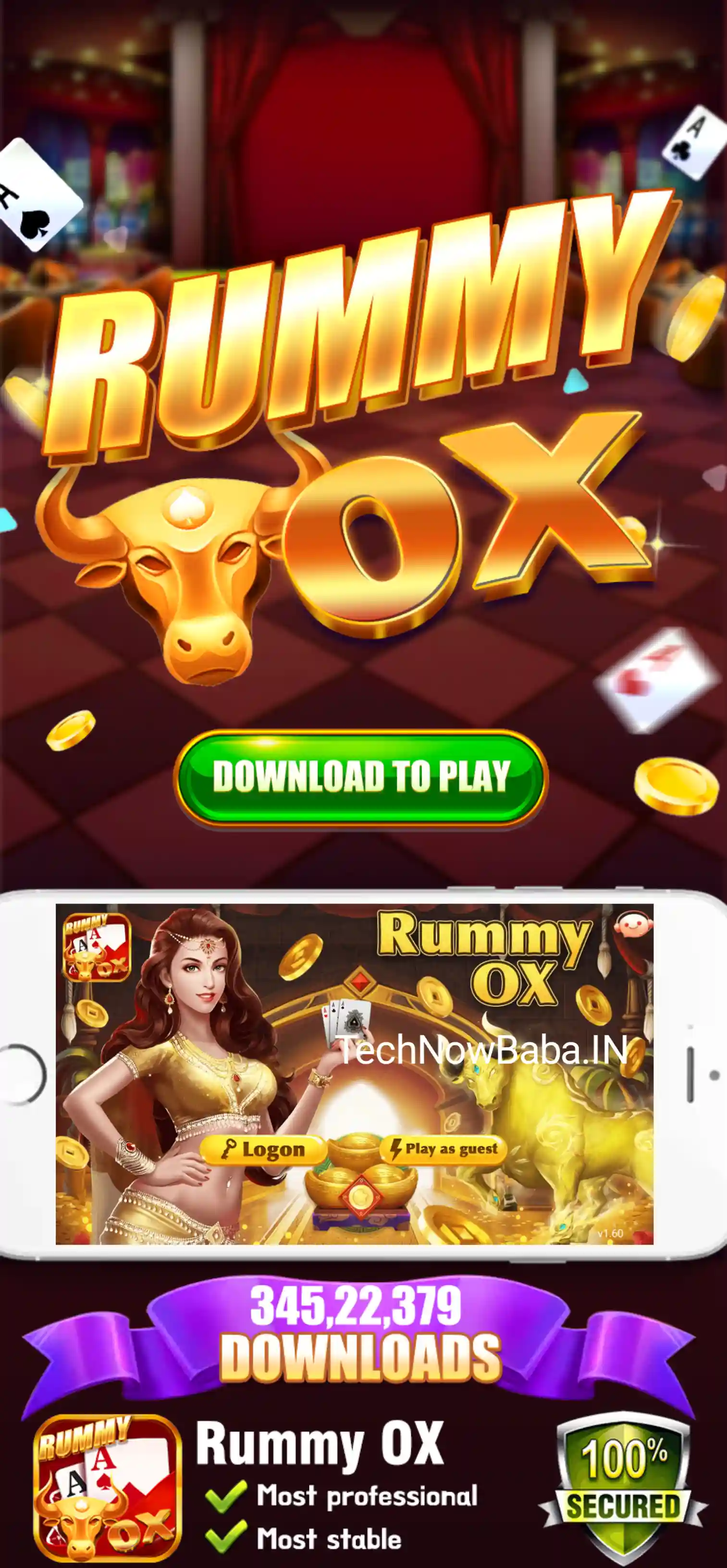 Rummy OX Apk Tech Now Baba