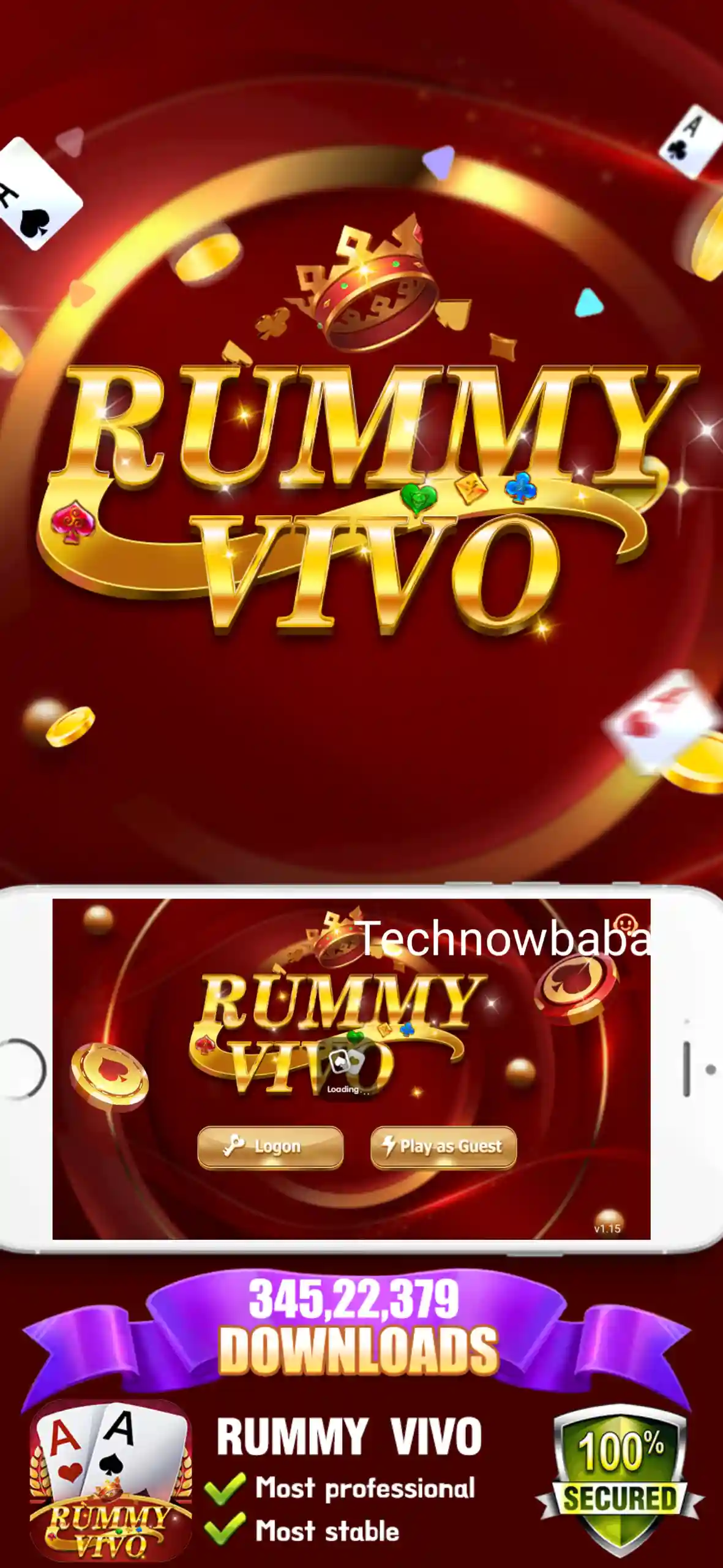 Rummy Vivo App Download TechNow Baba