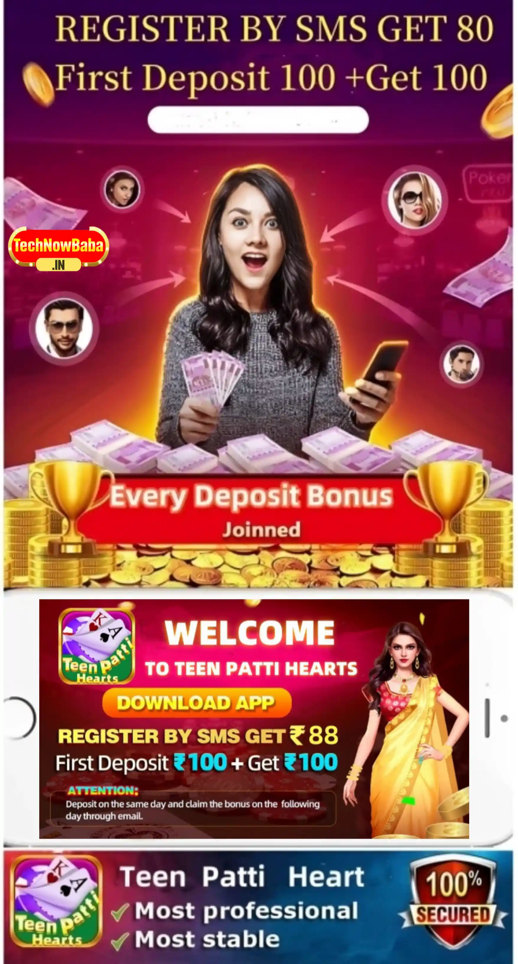 Teen Patti Hearts App Download Tech Now Baba