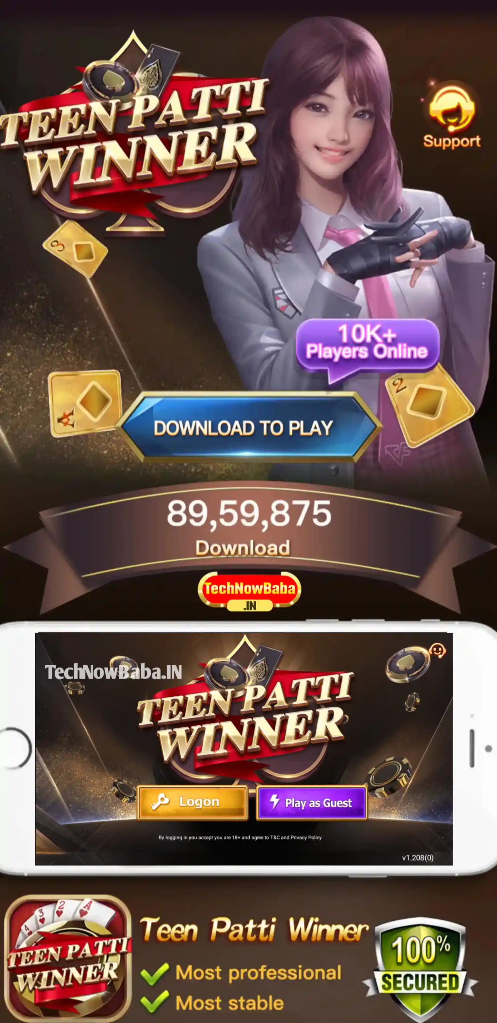 Teen Patti Winner Apk Tech Now baba